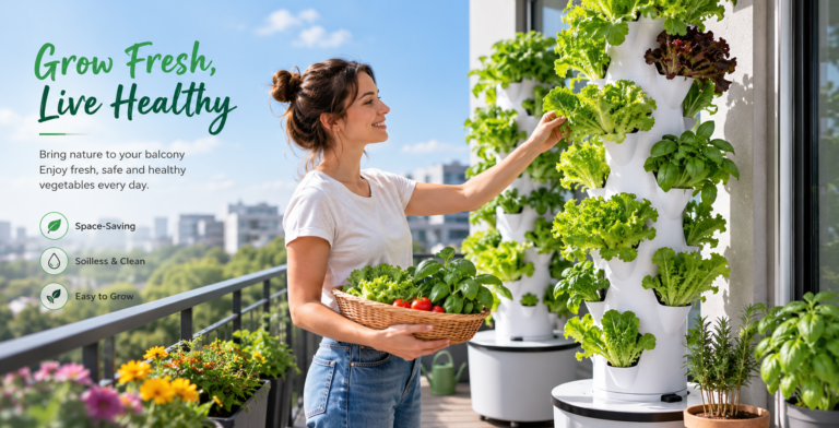 Hydroponic Tower 101: The Complete Guide to Growing Fresh Food Without Soil